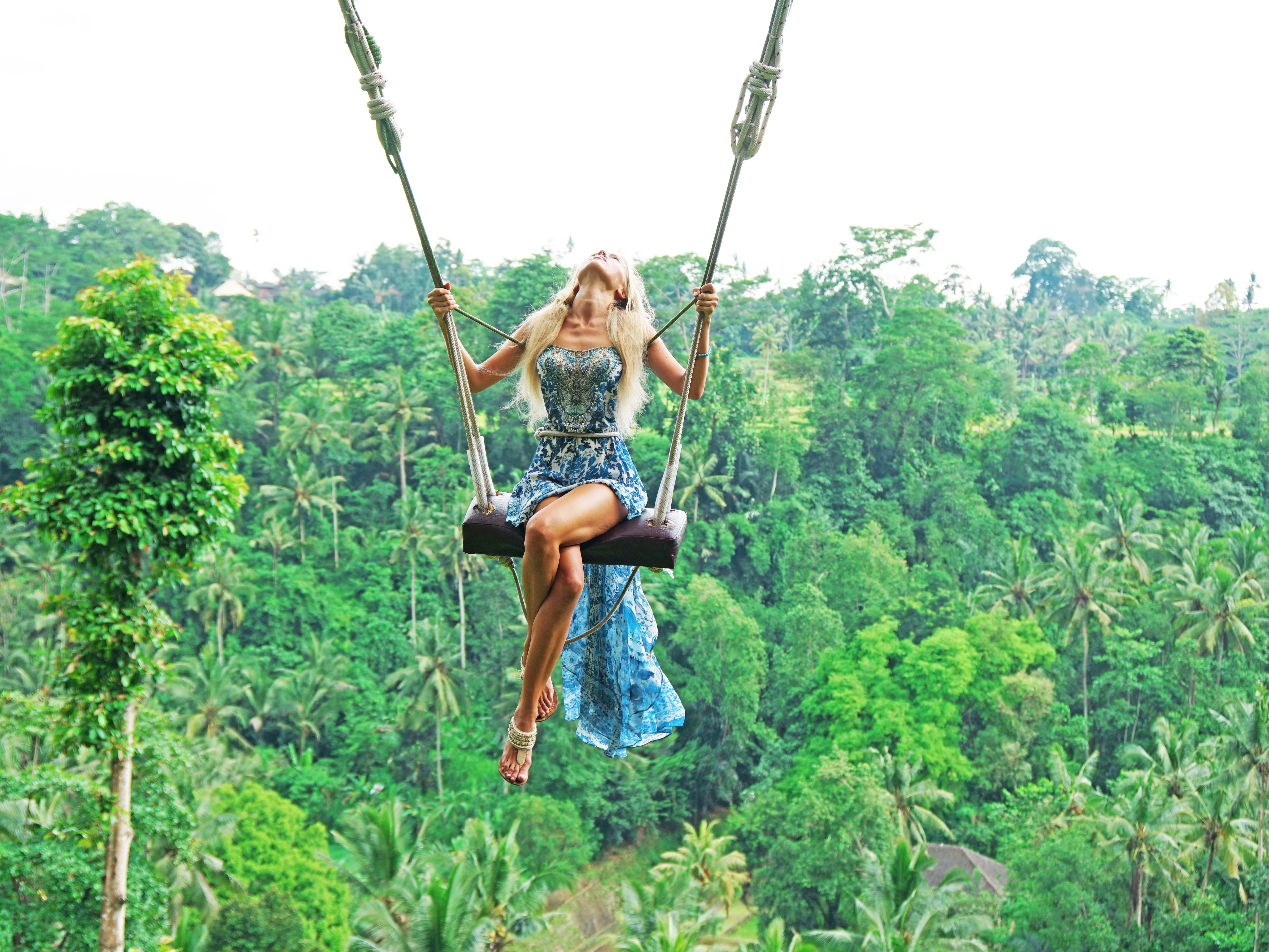 Thai young swinging