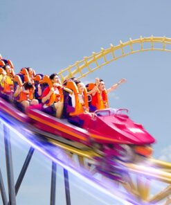 Trans Studio Bali - Boomerang Coaster