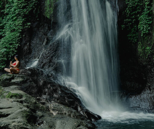 Best healing trip at Taman Sari Waterfall