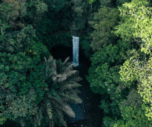 One of The Ubud Secret Waterfall is Tibumana Waterfall